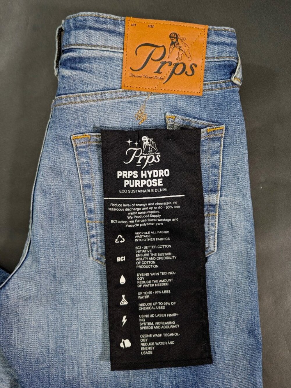 PRPS Hydro Purpose Le Sabre Fit Slim Jeans Men`s Size 30 30x32 Tapered Skinny